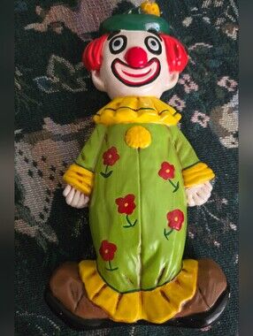 Two Faced Clown Fugurine Statue